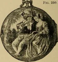 An illustration from Old clocks and watches & their makers : being an historical and descriptive account of the different styles of clocks and watches of the past, in England and abroad, to which is added a list of nearly twelve thousand makers (1922)
