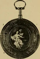 An illustration from Old clocks and watches & their makers : being an historical and descriptive account of the different styles of clocks and watches of the past, in England and abroad, to which is added a list of nearly twelve thousand makers (1922)