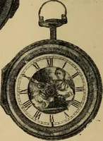 An illustration from Old clocks and watches & their makers : being an historical and descriptive account of the different styles of clocks and watches of the past, in England and abroad, to which is added a list of nearly twelve thousand makers (1922)