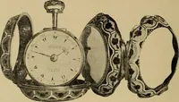 An illustration from Old clocks and watches & their makers : being an historical and descriptive account of the different styles of clocks and watches of the past, in England and abroad, to which is added a list of nearly twelve thousand makers (1922)