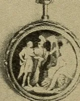 An illustration from Old clocks and watches & their makers : being an historical and descriptive account of the different styles of clocks and watches of the past, in England and abroad, to which is added a list of nearly twelve thousand makers (1922)
