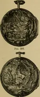 An illustration from Old clocks and watches & their makers : being an historical and descriptive account of the different styles of clocks and watches of the past, in England and abroad, to which is added a list of nearly twelve thousand makers (1922)