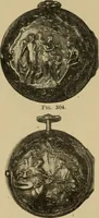 An illustration from Old clocks and watches & their makers : being an historical and descriptive account of the different styles of clocks and watches of the past, in England and abroad, to which is added a list of nearly twelve thousand makers (1922)
