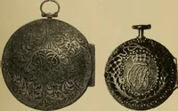 An illustration from Old clocks and watches & their makers : being an historical and descriptive account of the different styles of clocks and watches of the past, in England and abroad, to which is added a list of nearly twelve thousand makers (1922)