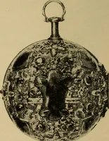 An illustration from Old clocks and watches & their makers : being an historical and descriptive account of the different styles of clocks and watches of the past, in England and abroad, to which is added a list of nearly twelve thousand makers (1922)