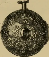 An illustration from Old clocks and watches & their makers : being an historical and descriptive account of the different styles of clocks and watches of the past, in England and abroad, to which is added a list of nearly twelve thousand makers (1922)