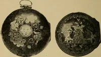 An illustration from Old clocks and watches & their makers : being an historical and descriptive account of the different styles of clocks and watches of the past, in England and abroad, to which is added a list of nearly twelve thousand makers (1922)