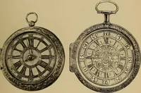 An illustration from Old clocks and watches & their makers : being an historical and descriptive account of the different styles of clocks and watches of the past, in England and abroad, to which is added a list of nearly twelve thousand makers (1922)