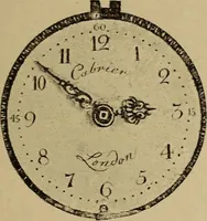 An illustration from Old clocks and watches & their makers : being an historical and descriptive account of the different styles of clocks and watches of the past, in England and abroad, to which is added a list of nearly twelve thousand makers (1922)