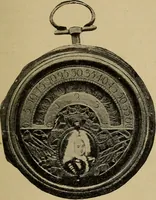 An illustration from Old clocks and watches & their makers : being an historical and descriptive account of the different styles of clocks and watches of the past, in England and abroad, to which is added a list of nearly twelve thousand makers (1922)