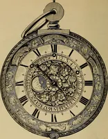 An illustration from Old clocks and watches & their makers : being an historical and descriptive account of the different styles of clocks and watches of the past, in England and abroad, to which is added a list of nearly twelve thousand makers (1922)