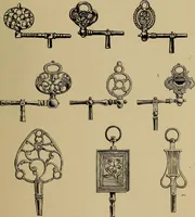 An illustration from Old clocks and watches & their makers : being an historical and descriptive account of the different styles of clocks and watches of the past, in England and abroad, to which is added a list of nearly twelve thousand makers (1922)