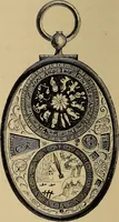 An illustration from Old clocks and watches & their makers : being an historical and descriptive account of the different styles of clocks and watches of the past, in England and abroad, to which is added a list of nearly twelve thousand makers (1922)