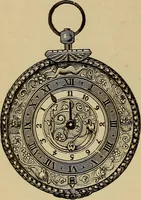 An illustration from Old clocks and watches & their makers : being an historical and descriptive account of the different styles of clocks and watches of the past, in England and abroad, to which is added a list of nearly twelve thousand makers (1922)