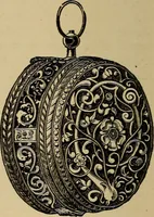 An illustration from Old clocks and watches & their makers : being an historical and descriptive account of the different styles of clocks and watches of the past, in England and abroad, to which is added a list of nearly twelve thousand makers (1922)