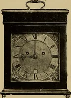 An illustration from Old clocks and watches & their makers : being an historical and descriptive account of the different styles of clocks and watches of the past, in England and abroad, to which is added a list of nearly twelve thousand makers (1922)