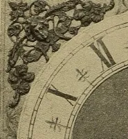 An illustration from Old clocks and watches & their makers : being an historical and descriptive account of the different styles of clocks and watches of the past, in England and abroad, to which is added a list of nearly twelve thousand makers (1922)