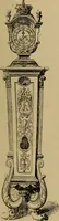 An illustration from Old clocks and watches & their makers : being an historical and descriptive account of the different styles of clocks and watches of the past, in England and abroad, to which is added a list of nearly twelve thousand makers (1922)
