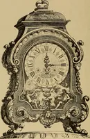 An illustration from Old clocks and watches & their makers : being an historical and descriptive account of the different styles of clocks and watches of the past, in England and abroad, to which is added a list of nearly twelve thousand makers (1922)
