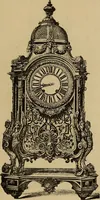 An illustration from Old clocks and watches & their makers : being an historical and descriptive account of the different styles of clocks and watches of the past, in England and abroad, to which is added a list of nearly twelve thousand makers (1922)