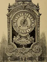 An illustration from Old clocks and watches & their makers : being an historical and descriptive account of the different styles of clocks and watches of the past, in England and abroad, to which is added a list of nearly twelve thousand makers (1922)