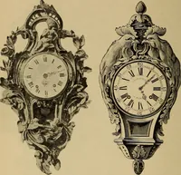 An illustration from Old clocks and watches & their makers : being an historical and descriptive account of the different styles of clocks and watches of the past, in England and abroad, to which is added a list of nearly twelve thousand makers (1922)