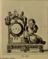 An illustration from Old clocks and watches & their makers : being an historical and descriptive account of the different styles of clocks and watches of the past, in England and abroad, to which is added a list of nearly twelve thousand makers (1922)