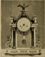 An illustration from Old clocks and watches & their makers : being an historical and descriptive account of the different styles of clocks and watches of the past, in England and abroad, to which is added a list of nearly twelve thousand makers (1922)