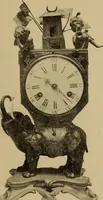 An illustration from Old clocks and watches & their makers : being an historical and descriptive account of the different styles of clocks and watches of the past, in England and abroad, to which is added a list of nearly twelve thousand makers (1922)