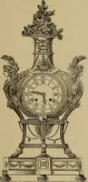 An illustration from Old clocks and watches & their makers : being an historical and descriptive account of the different styles of clocks and watches of the past, in England and abroad, to which is added a list of nearly twelve thousand makers (1922)