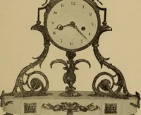 An illustration from Old clocks and watches & their makers : being an historical and descriptive account of the different styles of clocks and watches of the past, in England and abroad, to which is added a list of nearly twelve thousand makers (1922)