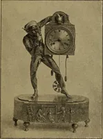 An illustration from Old clocks and watches & their makers : being an historical and descriptive account of the different styles of clocks and watches of the past, in England and abroad, to which is added a list of nearly twelve thousand makers (1922)