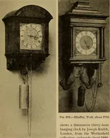 An illustration from Old clocks and watches & their makers : being an historical and descriptive account of the different styles of clocks and watches of the past, in England and abroad, to which is added a list of nearly twelve thousand makers (1922)