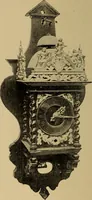 An illustration from Old clocks and watches & their makers : being an historical and descriptive account of the different styles of clocks and watches of the past, in England and abroad, to which is added a list of nearly twelve thousand makers (1922)