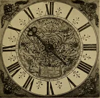 An illustration from Old clocks and watches & their makers : being an historical and descriptive account of the different styles of clocks and watches of the past, in England and abroad, to which is added a list of nearly twelve thousand makers (1922)