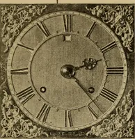 An illustration from Old clocks and watches & their makers : being an historical and descriptive account of the different styles of clocks and watches of the past, in England and abroad, to which is added a list of nearly twelve thousand makers (1922)