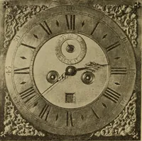 An illustration from Old clocks and watches & their makers : being an historical and descriptive account of the different styles of clocks and watches of the past, in England and abroad, to which is added a list of nearly twelve thousand makers (1922)