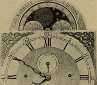 An illustration from Old clocks and watches & their makers : being an historical and descriptive account of the different styles of clocks and watches of the past, in England and abroad, to which is added a list of nearly twelve thousand makers (1922)