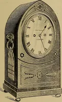 An illustration from Old clocks and watches & their makers : being an historical and descriptive account of the different styles of clocks and watches of the past, in England and abroad, to which is added a list of nearly twelve thousand makers (1922)