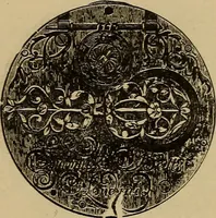 An illustration from Old clocks and watches & their makers : being an historical and descriptive account of the different styles of clocks and watches of the past, in England and abroad, to which is added a list of nearly twelve thousand makers (1922)