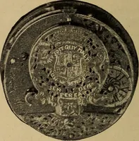 An illustration from Old clocks and watches & their makers : being an historical and descriptive account of the different styles of clocks and watches of the past, in England and abroad, to which is added a list of nearly twelve thousand makers (1922)