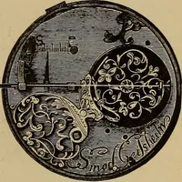 An illustration from Old clocks and watches & their makers : being an historical and descriptive account of the different styles of clocks and watches of the past, in England and abroad, to which is added a list of nearly twelve thousand makers (1922)