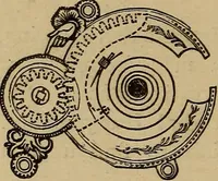 An illustration from Old clocks and watches & their makers : being an historical and descriptive account of the different styles of clocks and watches of the past, in England and abroad, to which is added a list of nearly twelve thousand makers (1922)