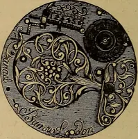An illustration from Old clocks and watches & their makers : being an historical and descriptive account of the different styles of clocks and watches of the past, in England and abroad, to which is added a list of nearly twelve thousand makers (1922)