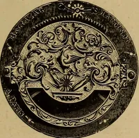 An illustration from Old clocks and watches & their makers : being an historical and descriptive account of the different styles of clocks and watches of the past, in England and abroad, to which is added a list of nearly twelve thousand makers (1922)