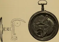 An illustration from Old clocks and watches & their makers : being an historical and descriptive account of the different styles of clocks and watches of the past, in England and abroad, to which is added a list of nearly twelve thousand makers (1922)