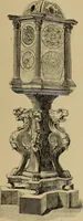An illustration from Old clocks and watches & their makers : being an historical and descriptive account of the different styles of clocks and watches of the past, in England and abroad, to which is added a list of nearly twelve thousand makers (1922)