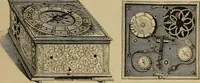 An illustration from Old clocks and watches & their makers : being an historical and descriptive account of the different styles of clocks and watches of the past, in England and abroad, to which is added a list of nearly twelve thousand makers (1922)