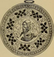 An illustration from Old clocks and watches & their makers : being an historical and descriptive account of the different styles of clocks and watches of the past, in England and abroad, to which is added a list of nearly twelve thousand makers (1922)