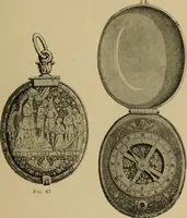 An illustration from Old clocks and watches & their makers : being an historical and descriptive account of the different styles of clocks and watches of the past, in England and abroad, to which is added a list of nearly twelve thousand makers (1922)